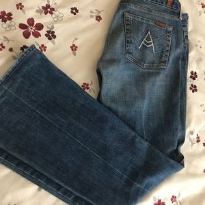 7 for all Mankind Straight cut Jeans size 30